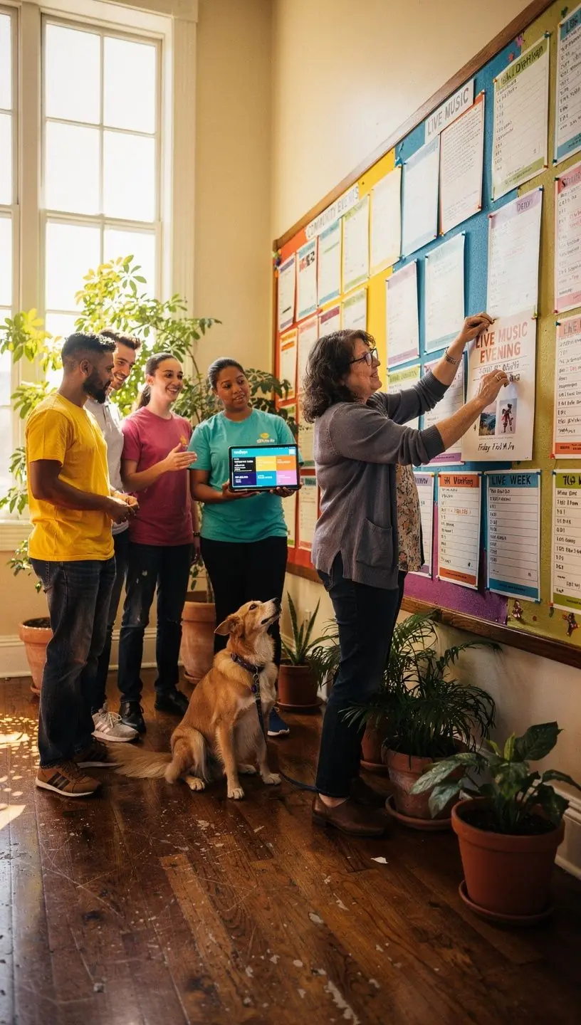 Tech tools for organizing tilverden.org event schedules